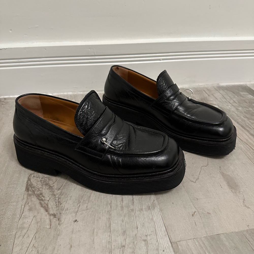 Marni Pierced Moccasin Loafer
